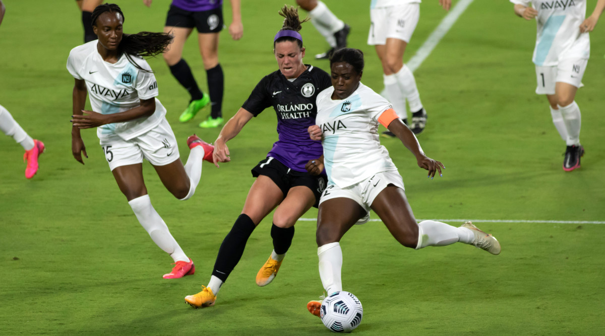 Gotham F.C. plays against Orlando Pride